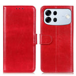 For Oppo A7 Pro Max 5G Case Crazy Horse Texture PU Leather Phone Stand Cover