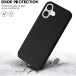 For iPhone 17 Case Soft TPU Anti-Drop Non-Slip Texture Phone Cover