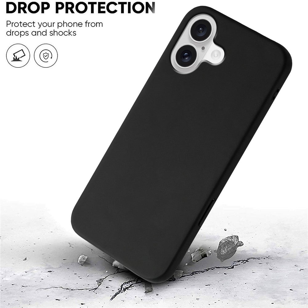 For iPhone 17 Case Soft TPU Anti-Drop Non-Slip Texture Phone Cover