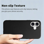 For iPhone 17 Case Soft TPU Anti-Drop Non-Slip Texture Phone Cover