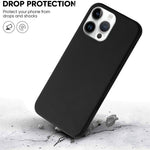 For iPhone 15 Pro Max Case Soft TPU Anti-Drop Non-Slip Texture Phone Cover