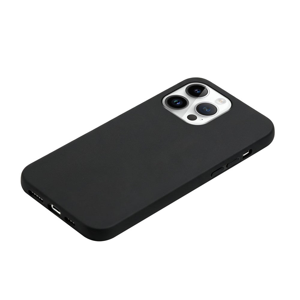 For iPhone 15 Pro Max Case Soft TPU Anti-Drop Non-Slip Texture Phone Cover