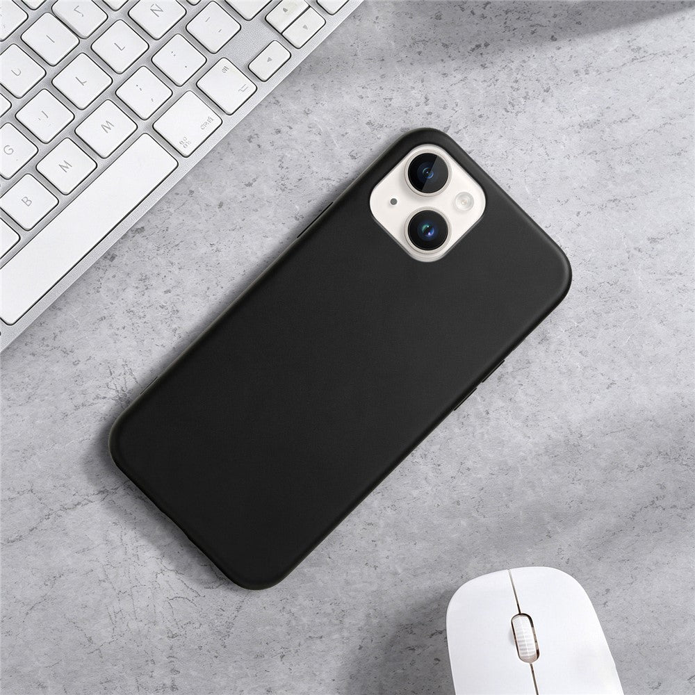 For iPhone 15 Case Soft TPU Anti-Drop Non-Slip Texture Phone Cover