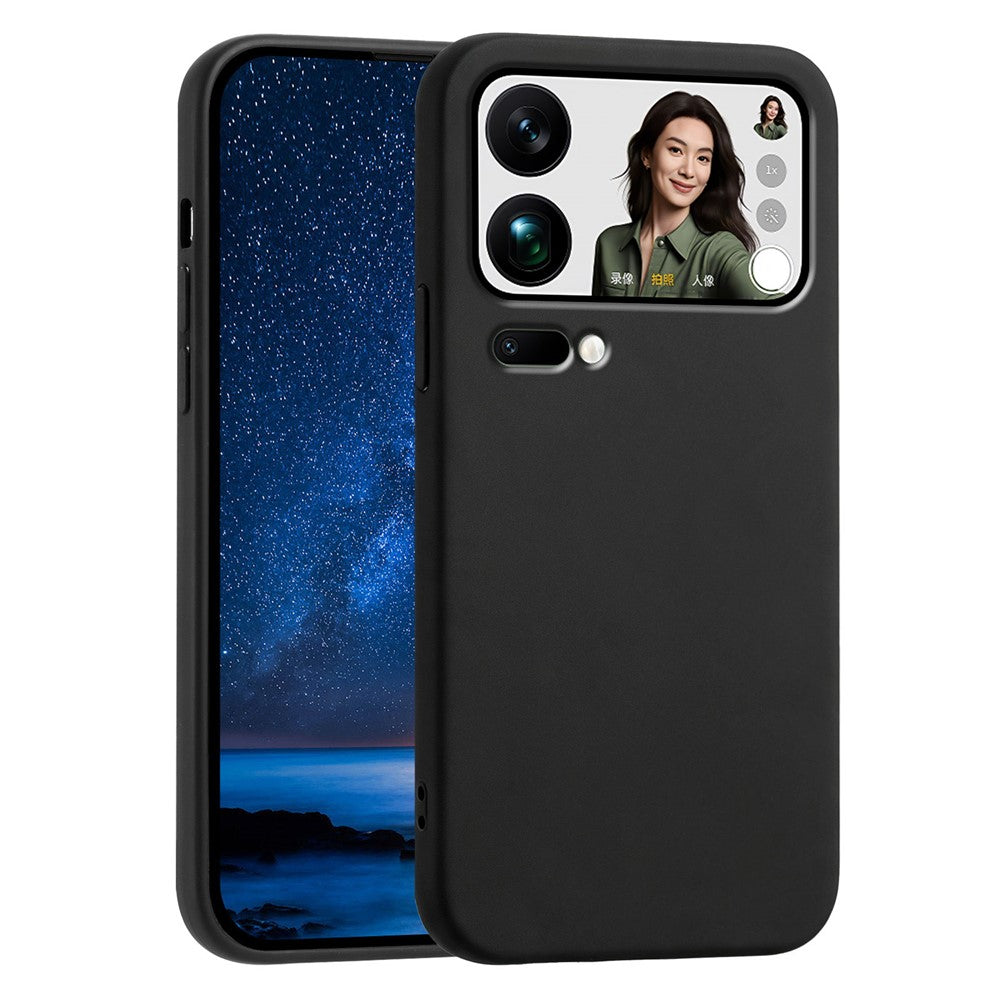 For Xiaomi 17 Pro Max Case Soft TPU Anti-Drop Non-Slip Texture Phone Cover
