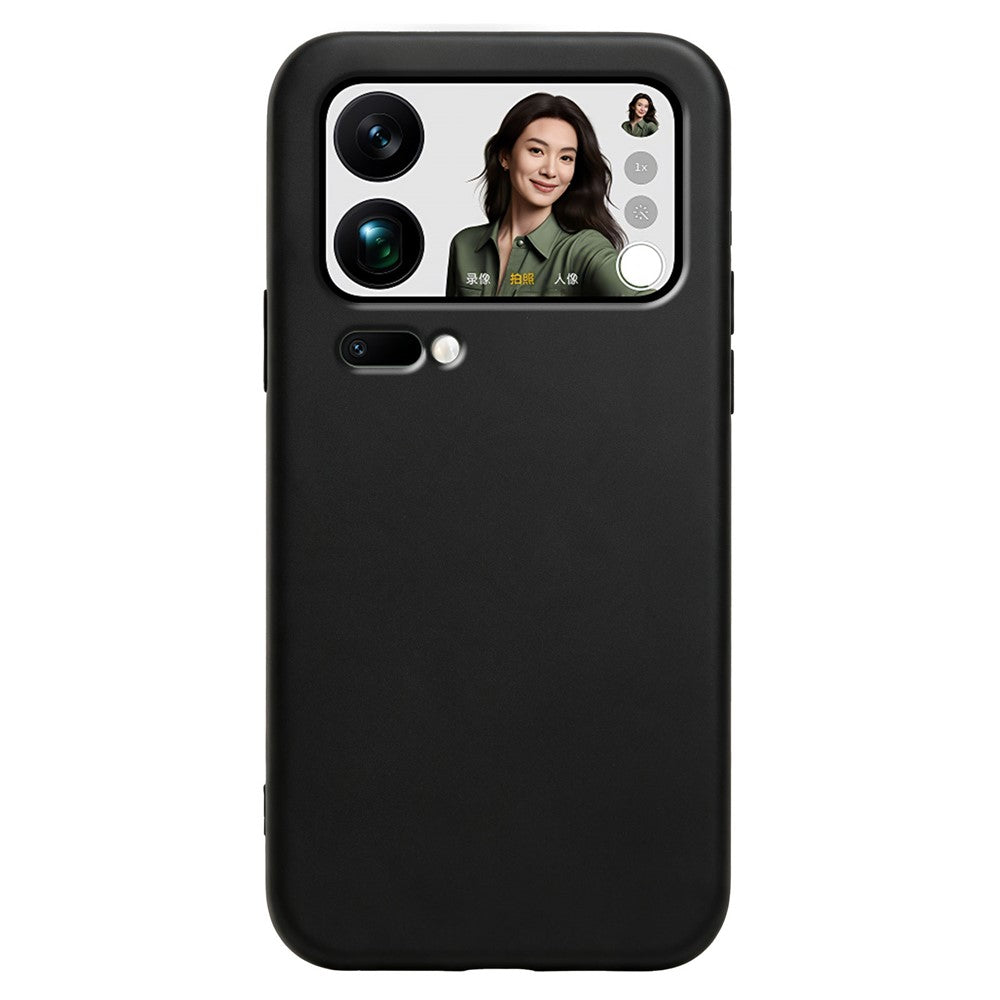 For Xiaomi 17 Pro Max Case Soft TPU Anti-Drop Non-Slip Texture Phone Cover