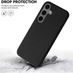 Samsung Galaxy S26+ skal mjukt TPU fallskyddande halkfri textur mobilskal