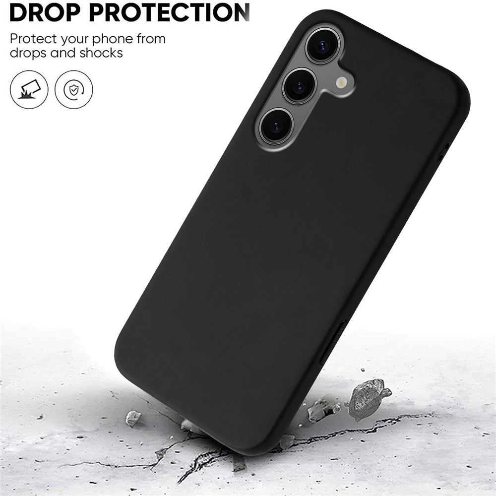 Samsung Galaxy S26+ skal mjukt TPU fallskyddande halkfri textur mobilskal