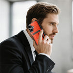 FORWENW F9 Series for iPhone 17 Case PU Leather + TPU RFID Blocking Card Holder Kickstand Phone Cover