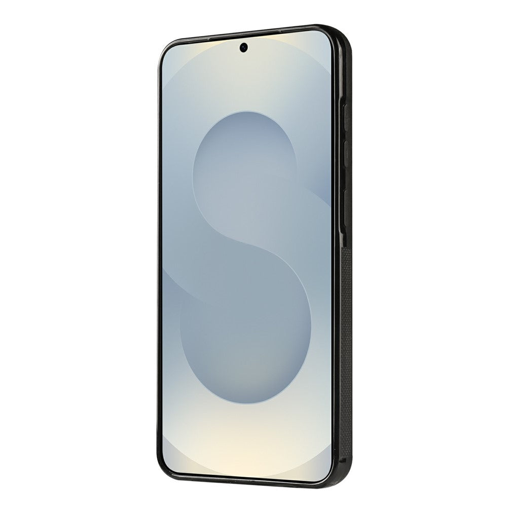 FORWENW F9 Series for Samsung Galaxy S26+ Case PU Leather + TPU RFID Blocking Card Holder Kickstand Phone Cover