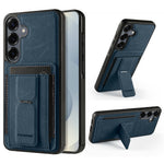 FORWENW F9-serie til Samsung Galaxy S24 FE-cover PU-læder + TPU RFID-blokerende kortholder støtteben telefoncover