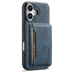 LC.IMEEKE L7-serien til iPhone 17 Magnetisk etui Læder + TPU telefoncover med aftagelig kortholder