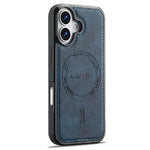 LC.IMEEKE L7-serien til iPhone 17 Magnetisk etui Læder + TPU telefoncover med aftagelig kortholder