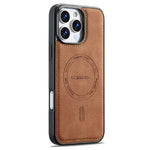 LC.IMEEKE L7 Series til iPhone 16 Pro Magnetisk cover i læder + TPU med aftagelig kortholder