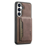 LC.IMEEKE L7-serien för Samsung Galaxy S24 FE magnetiskt fodral i läder + TPU-mobilfodral med avtagbar korthållare