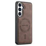 LC.IMEEKE L7-serien för Samsung Galaxy S24 FE magnetiskt fodral i läder + TPU-mobilfodral med avtagbar korthållare