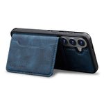 LC.IMEEKE L7-serien til Samsung Galaxy S25 / Galaxy S24 magnetisk læder + TPU-mobilcover med aftagelig kortholder