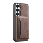 LC.IMEEKE L7-serien för Samsung Galaxy S26 FE / Galaxy S25 FE Magnetiskt fodral i läder + TPU-mobilskal med avtagbar korthållare