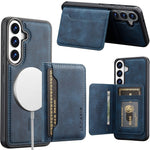 LC.IMEEKE L7-serie til Samsung Galaxy A57 5G magnetisk cover i læder + TPU-telefoncover med aftagelig kortholder