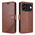 AZNS For Oppo A7 Pro Max 5G Case Anti-Scratch PU Leather Stand Wallet Phone Cover