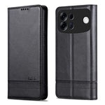 AZNS For Oppo A7 Pro Max 5G Case Cowhide Texture PU Leather Wallet Phone Cover