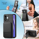 For Xiaomi Redmi Note 17 4G (Global) / Note 17 5G (Global) / Note 17 (India / China) 5G Case Cloth Texture Leather + PC + TPU Phone Cover with RFID Blocking Card Holder