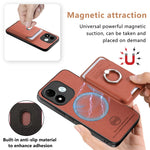 For Xiaomi Redmi Note 17 4G (Global) / Note 17 5G (Global) / Note 17 (India / China) 5G Case Cloth Texture Leather + PC + TPU Phone Cover with Detachable Magnetic Ring Kickstand Card Holder