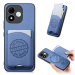 For Xiaomi Redmi Note 17 4G (Global) / Note 17 (India / China) 5G / Note 17 5G (Global) Case Twill Texture Leather PC TPU Phone Cover with Detachable Magnetic Card Holder