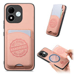 For Xiaomi Redmi Note 17 4G (Global) / Note 17 (India / China) 5G / Note 17 5G (Global) Case Twill Texture Leather PC TPU Phone Cover with Detachable Magnetic Card Holder