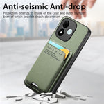 For Xiaomi Redmi Note 17 4G (Global) / Note 17 5G (Global) / Note 17 (India / China) 5G Case Cloth Texture Leather + PC + TPU Phone Cover with Card Holder Kickstand