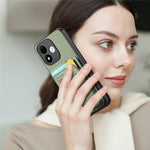 For Xiaomi Redmi Note 17 4G (Global) / Note 17 5G (Global) / Note 17 (India / China) 5G Case Cloth Texture Leather + PC + TPU Phone Cover with Card Holder Kickstand