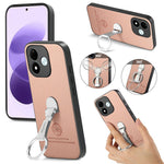 CASENEO BW-12 for Xiaomi Redmi Note 17 4G (Global) / Note 17 5G (Global) / Note 17 (India / China) 5G Case Folding Kickstand Twill Texture Leather Back Cover