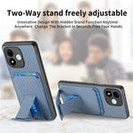 Xiaomi Redmi Note 17 4G (Global) / Note 17 5G (Global) / Note 17 (Indien/Kina) 5G-skal Korthållare Kolfibertextur Läderbelagd TPU mobilskal