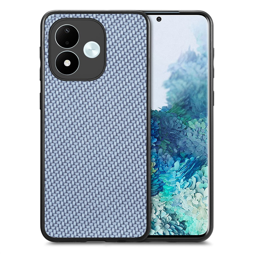 For Xiaomi Redmi Note 17 4G (Global) / Note 17 5G (Global) / Note 17 (India / China) 5G Case Carbon Fiber Texture PU Leather + PC + TPU Phone Cover