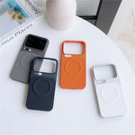 For Xiaomi 17 Pro Magnetic Case with Detachable Kickstand Grid Texture Tech Fabric Coated PC + TPU Phone Cover