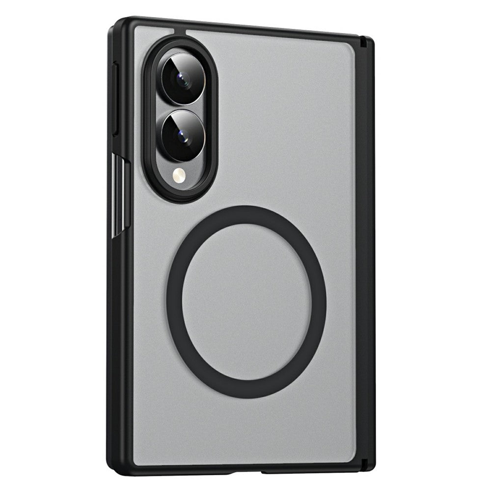 Til Samsung Galaxy Z Fold8 cover hårdt PC mat telefoncover med indbygget hærdet glasfilm
