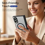 Til Samsung Galaxy Z Fold8 cover hårdt PC mat telefoncover med indbygget hærdet glasfilm