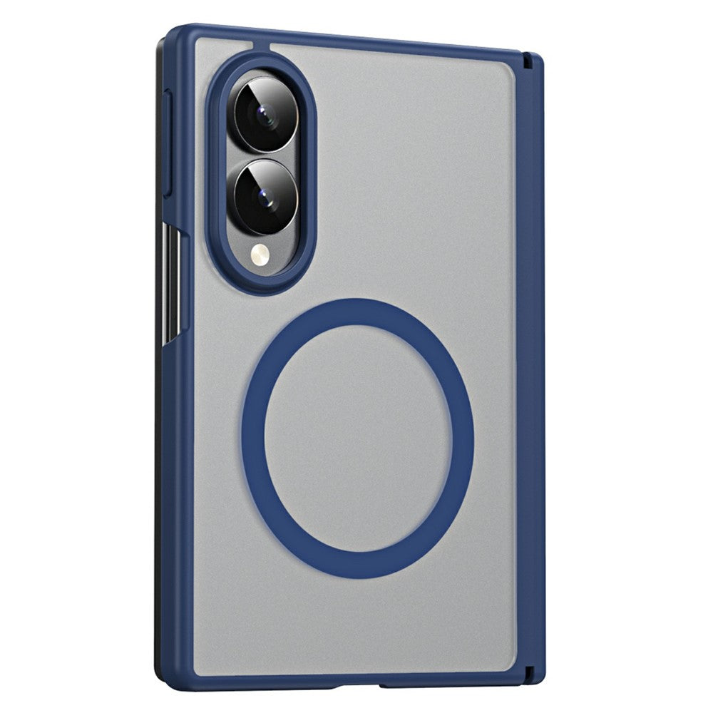 Til Samsung Galaxy Z Fold8 cover hårdt PC mat telefoncover med indbygget hærdet glasfilm