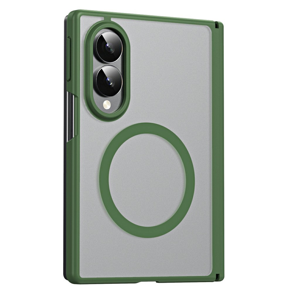 Til Samsung Galaxy Z Fold8 cover hårdt PC mat telefoncover med indbygget hærdet glasfilm