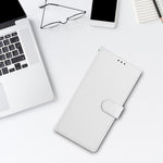 Til iPhone 16 Pro Max cover i silkestruktur PU læder, pungetui med standerfunktion og håndrem