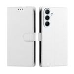 Til Samsung Galaxy A36 5G / Galaxy A56 5G / Galaxy A37 5G cover med silketekstur, PU-læder, flip-stander og håndledsrem