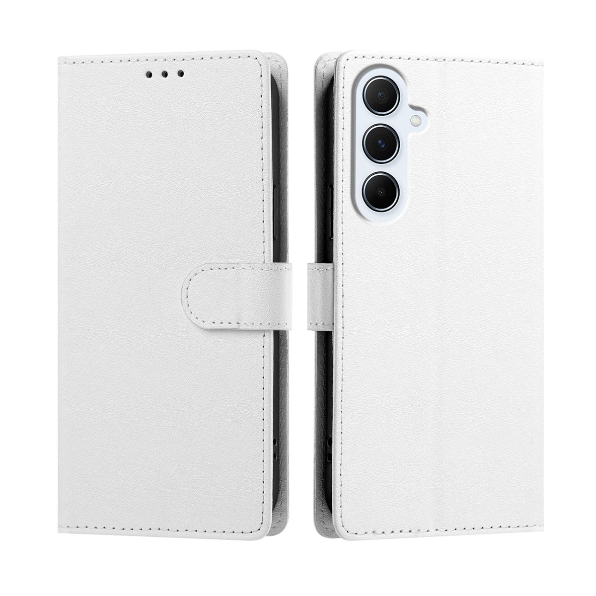 Til Samsung Galaxy A36 5G / Galaxy A56 5G / Galaxy A37 5G cover med silketekstur, PU-læder, flip-stander og håndledsrem