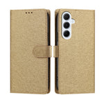 Til Samsung Galaxy A36 5G / Galaxy A56 5G / Galaxy A37 5G cover med silketekstur, PU-læder, flip-stander og håndledsrem