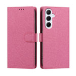 Til Samsung Galaxy A36 5G / Galaxy A56 5G / Galaxy A37 5G cover med silketekstur, PU-læder, flip-stander og håndledsrem