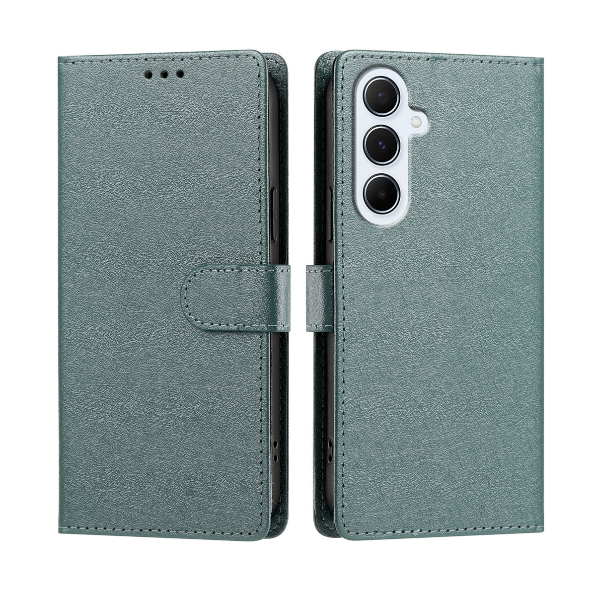 Til Samsung Galaxy A36 5G / Galaxy A56 5G / Galaxy A37 5G cover med silketekstur, PU-læder, flip-stander og håndledsrem