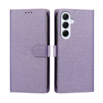 Til Samsung Galaxy A36 5G / Galaxy A56 5G / Galaxy A37 5G cover med silketekstur, PU-læder, flip-stander og håndledsrem