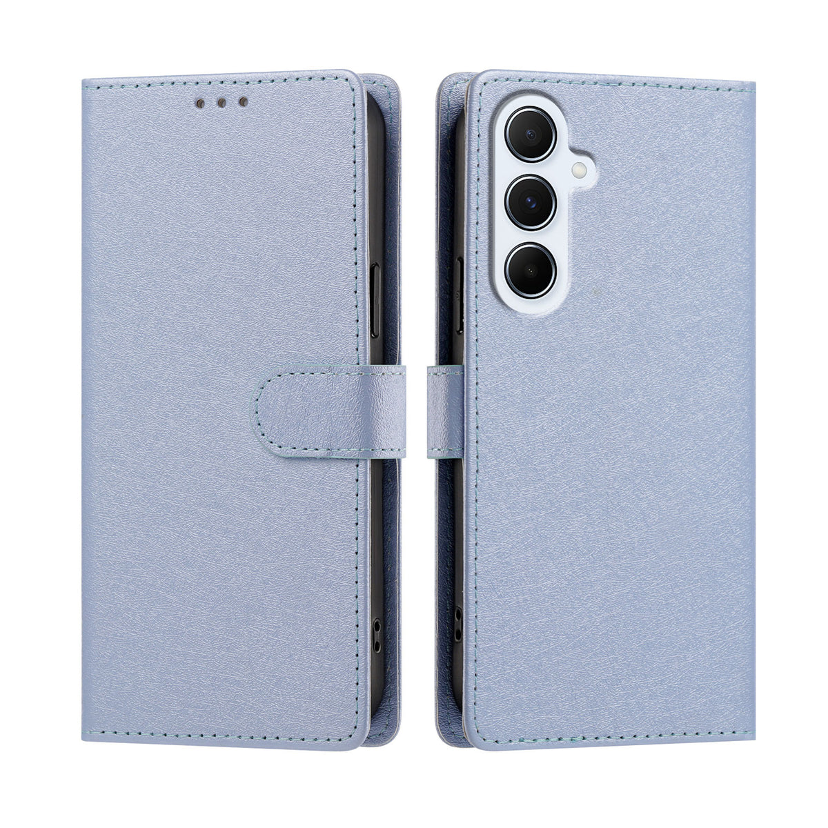 Til Samsung Galaxy A36 5G / Galaxy A56 5G / Galaxy A37 5G cover med silketekstur, PU-læder, flip-stander og håndledsrem