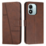 For Xiaomi Redmi Note 17 4G (Global) / Note 17 5G (Global) / Note 17 (India / China) 5G Leather Phone Case  Foldable Stand Wallet Flip Cover with Strap