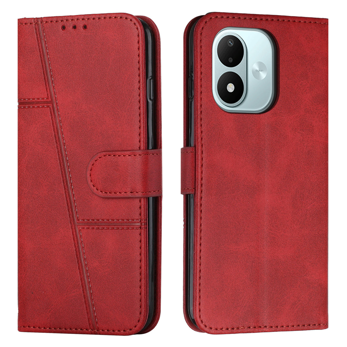 For Xiaomi Redmi Note 17 4G (Global) / Note 17 5G (Global) / Note 17 (India / China) 5G Leather Phone Case  Foldable Stand Wallet Flip Cover with Strap