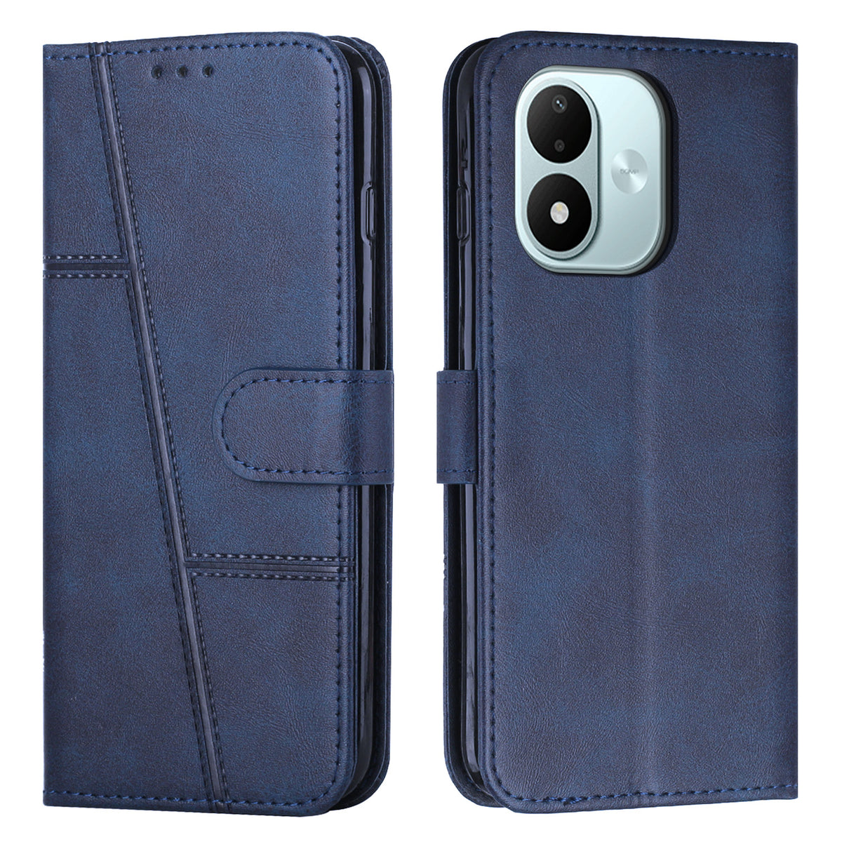 For Xiaomi Redmi Note 17 4G (Global) / Note 17 5G (Global) / Note 17 (India / China) 5G Leather Phone Case  Foldable Stand Wallet Flip Cover with Strap