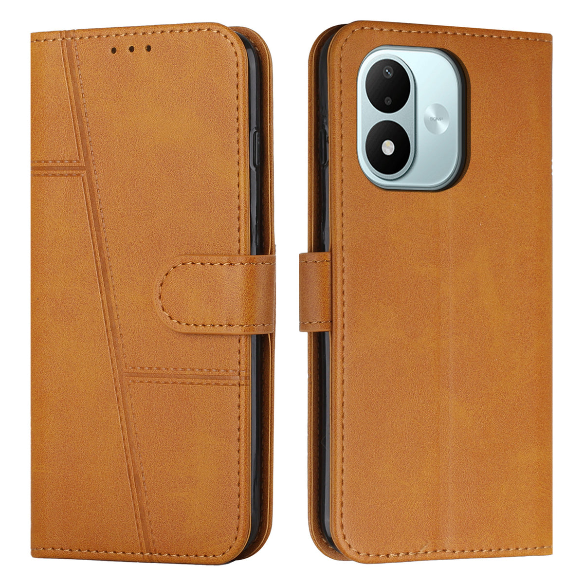 For Xiaomi Redmi Note 17 4G (Global) / Note 17 5G (Global) / Note 17 (India / China) 5G Leather Phone Case  Foldable Stand Wallet Flip Cover with Strap